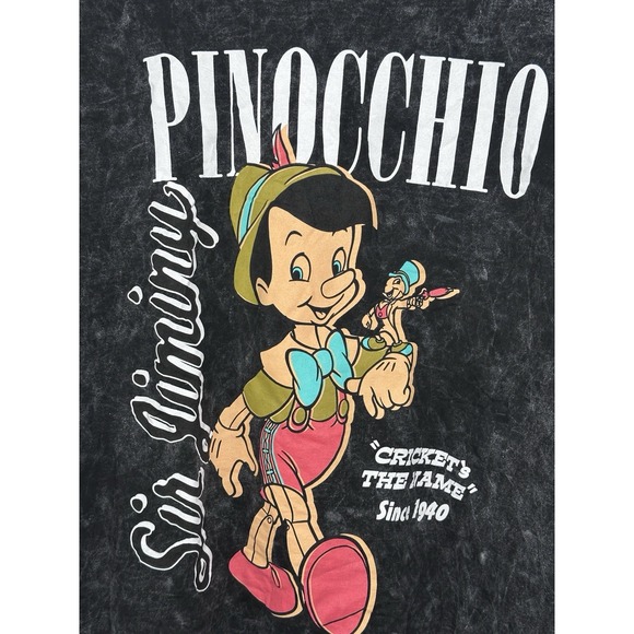 Disney Pinocchio Sir Jiminy Swift Cricket Unisex T-shirt MEDIUM M Tie Dye Aged - Picture 4 of 6
